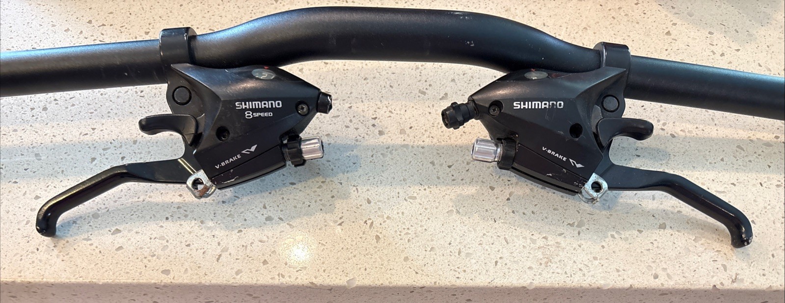 Shimano Integrated V Brake Shifter/Brake Set ST-EF50-8R On Bontrager 600mm 6061