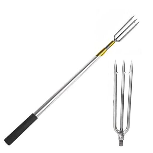6.2ft Telescopic rods are Available in 3 Sizes and Come with 1 to 3-Tooth