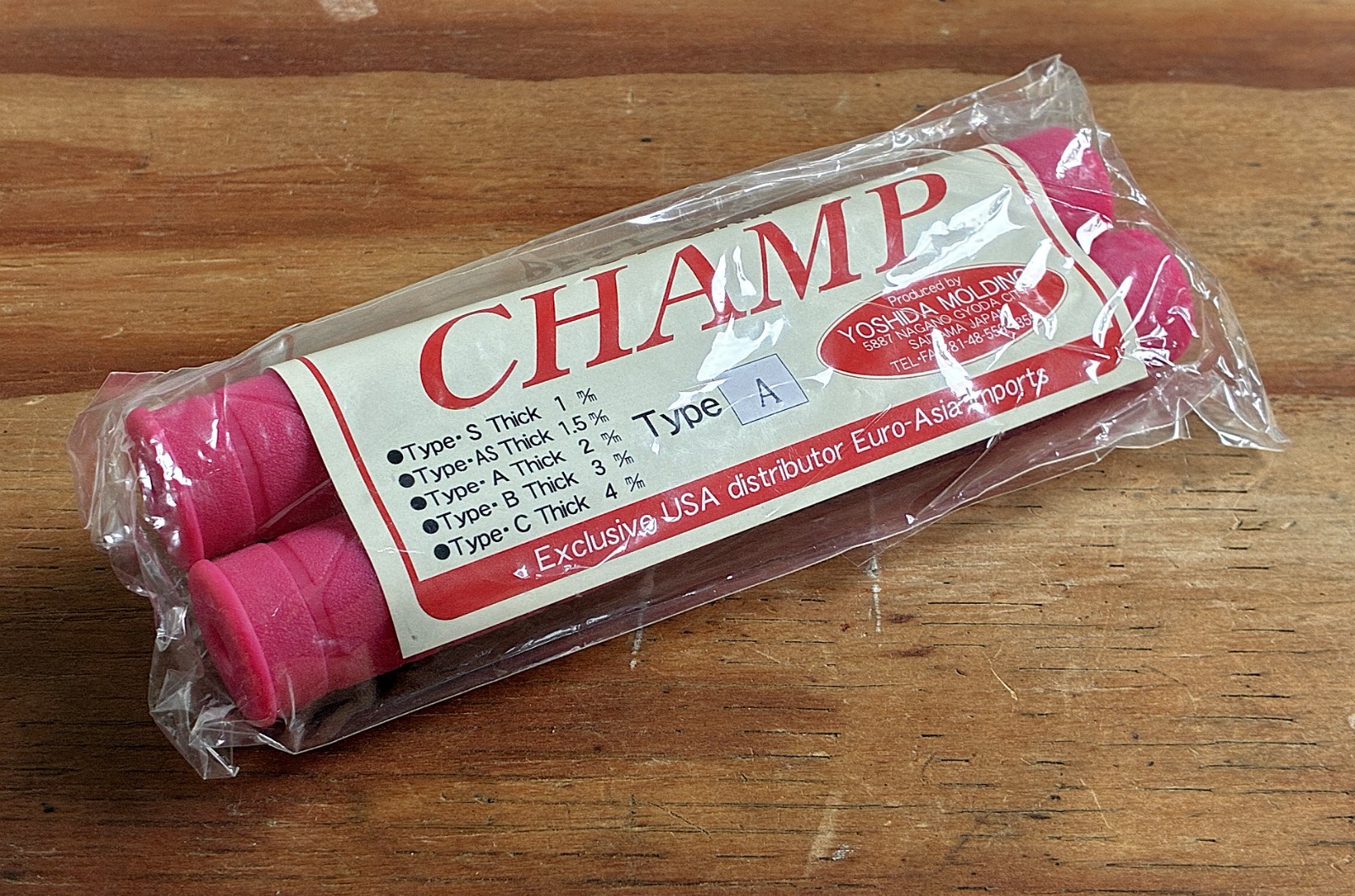 NOS Yoshida Champ Grip Keirin Pista Fixed Gear Track Multi Colors NIP Japan