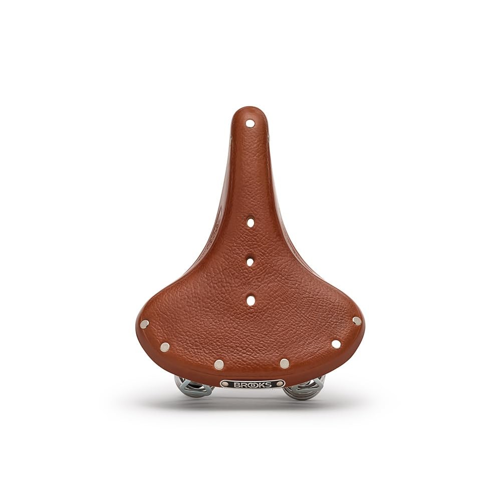 Brooks England B67 Short,Handmade Leather Bike Short Saddle One Size, Honey