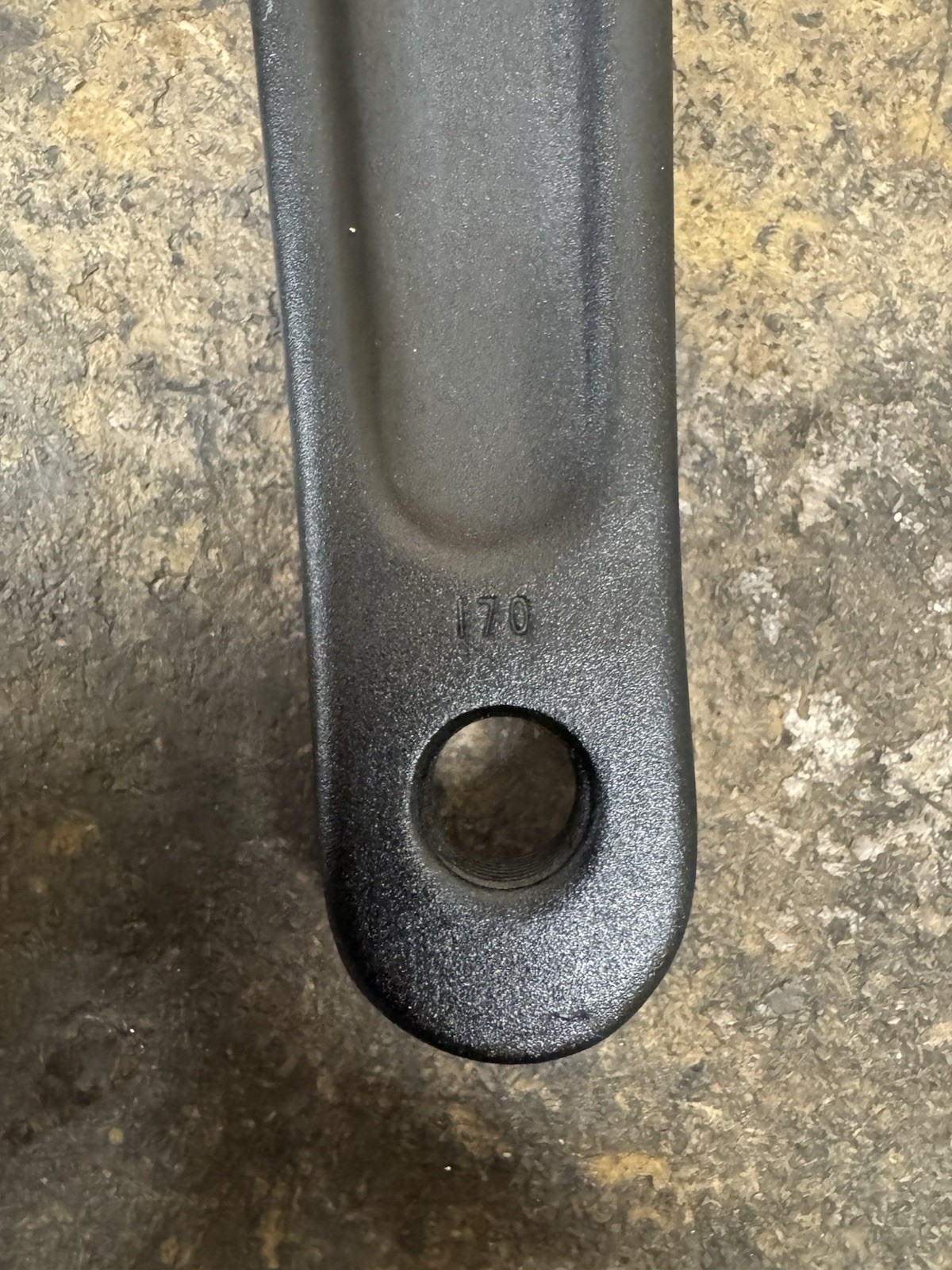 OEM Crankset Alloy , 170mm , 104 , Square Taper , Single Speed , 40 Tooth Ring