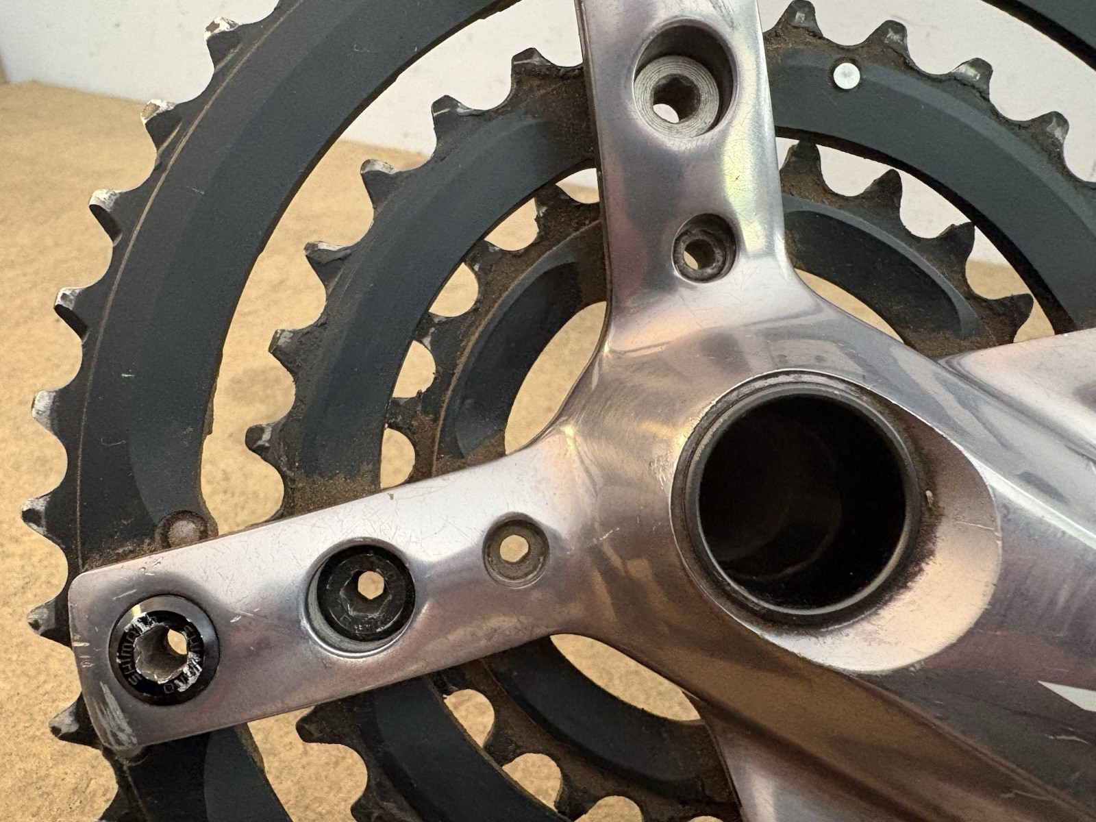 Shimano XTR FC-M960 Hollowtech 170mm Triple 44/32/24 Crankset Crank Arms