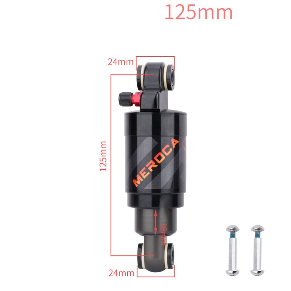 Air Rear Shock Absorber 125/150/165/190/200mm Aluminum Alloy Shock Absorbers