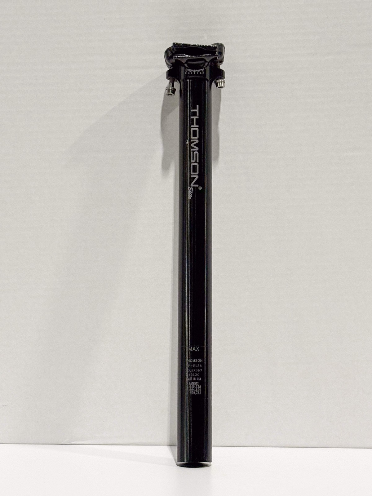 Thomson Elite Alloy Bike Seatpost 30.9 x 367mm Straight BLACK SP-E128