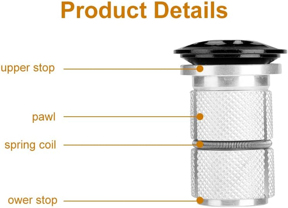Bike Stem Headset Top Cap,Aluminum Alloy Bicycle Headset Top Cap Bike Fork Expa