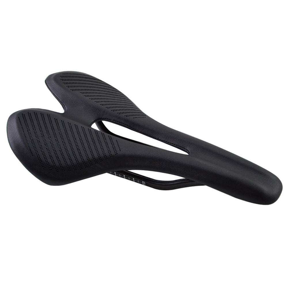Bicycle Comfort Saddles Carbon EVA Leather Racing MTB Road Bike Seat 270*143mm