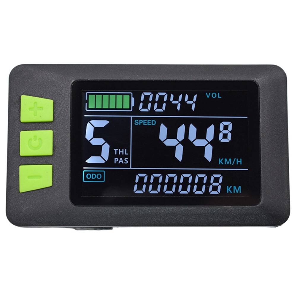 P3C 5PIN Electric Bike LCD Display Meter E Scooter LCD Panel with USB UART2832
