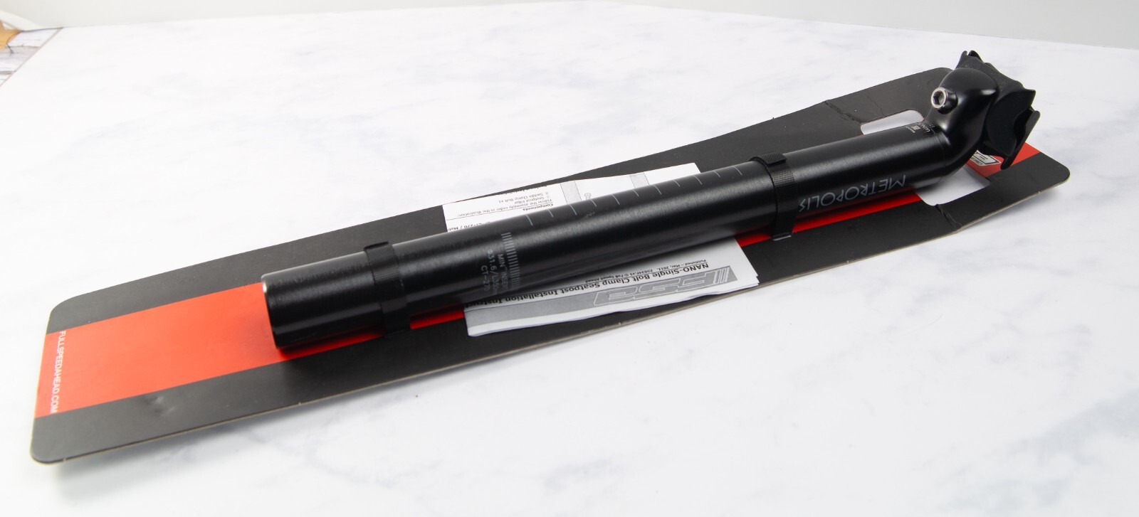 FSA Metropolis Metropolis Post 31.6 X 350 Black Seatpost