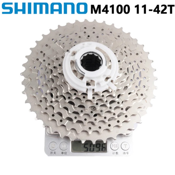 SHIMANO DEORE M4100 Cassette 10 Speed Sprocket for MTB Bike 11-42/46T Flywheel