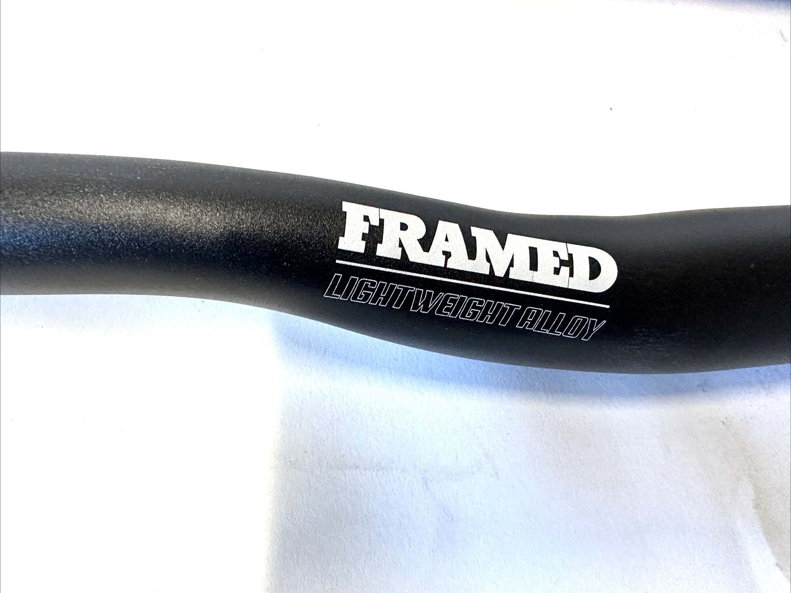 FRAMED Alloy Riser Mountain Bike Handlebars Black 740mm 31.8mm 340g New