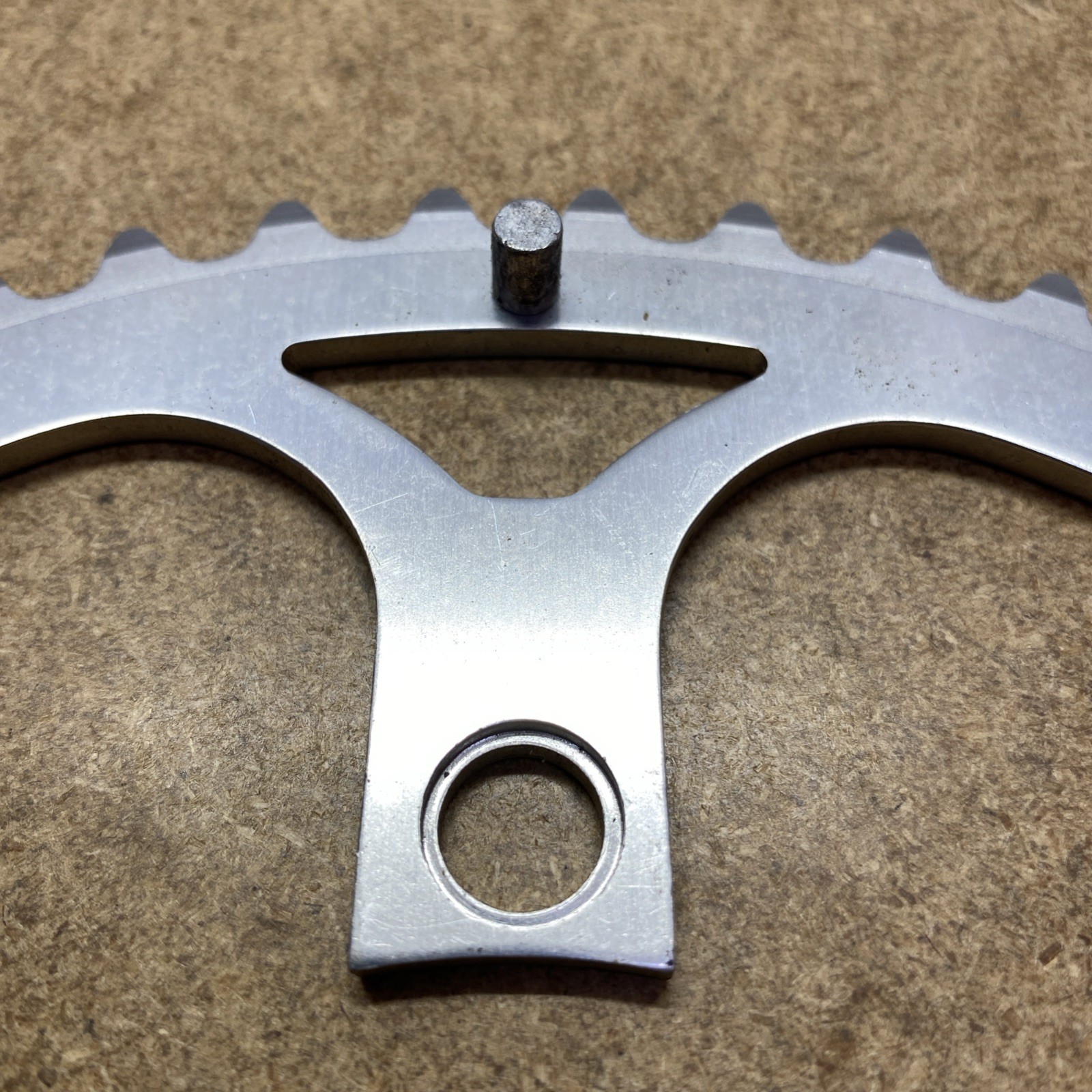 NOS Vintage RItchey Logic Alloy Chainring 110BCD 53T Made in Japan RARE!