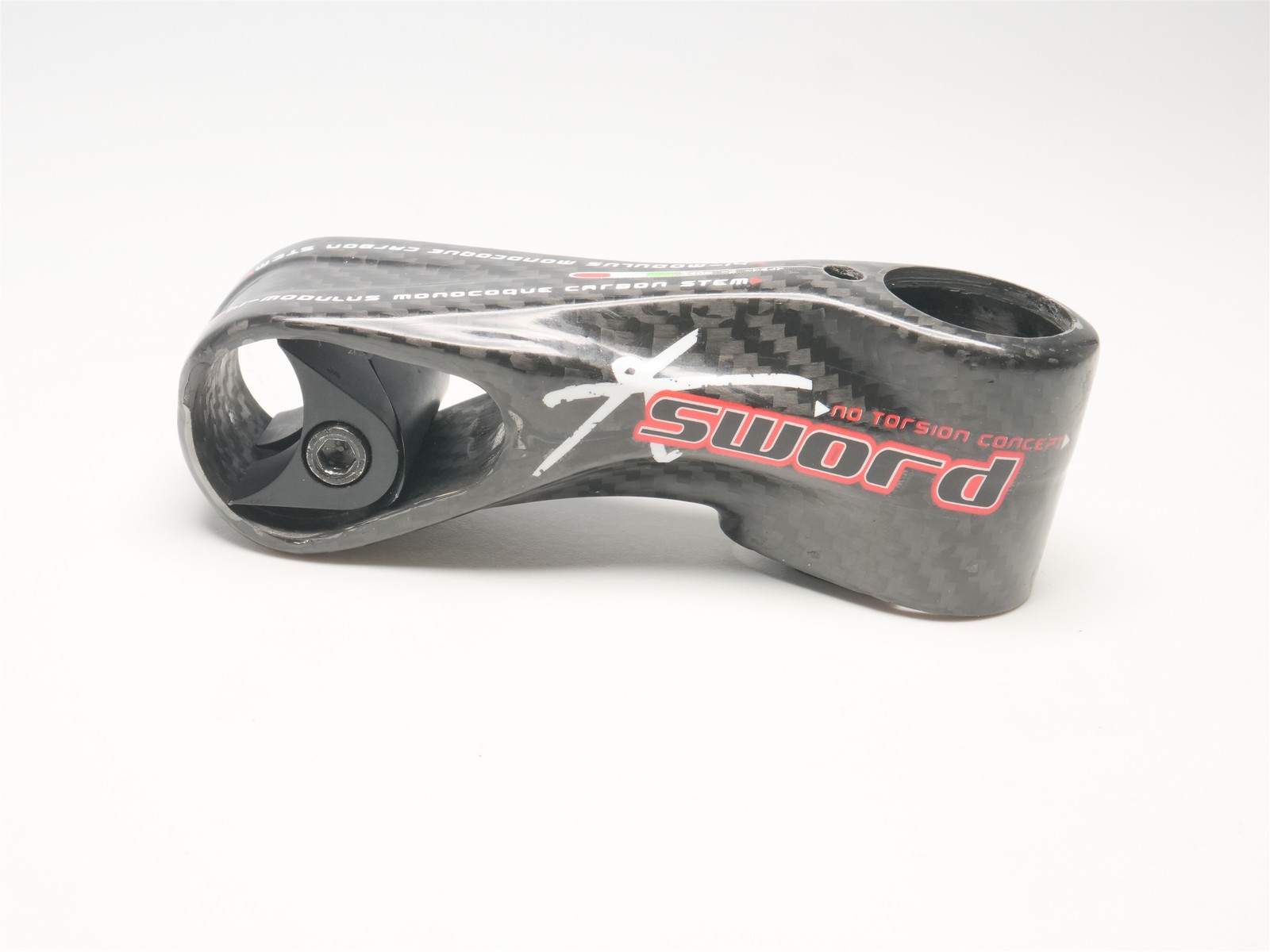 ITM K-Sword Stem 100mm 31.8 Carbon 1-1/8″ Threadless Black Italy Road