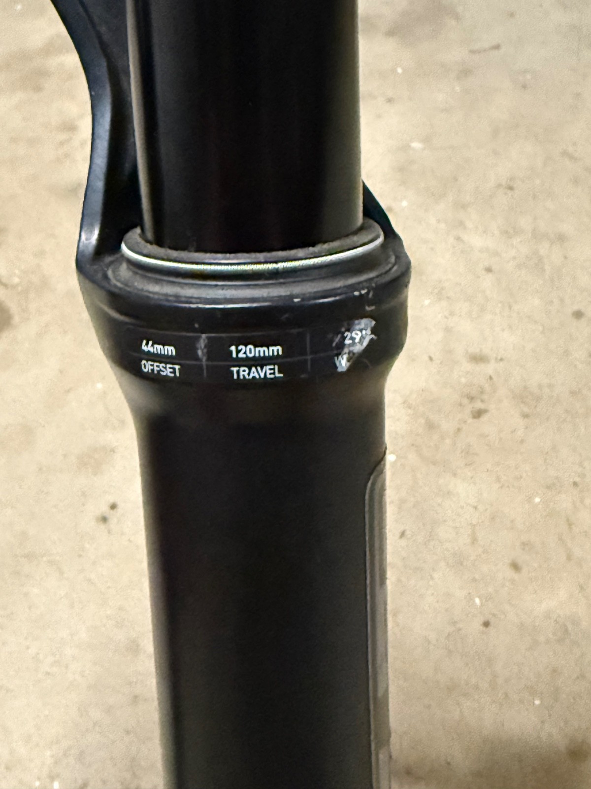 Rockshox SID select 29er 120mm suspension fork