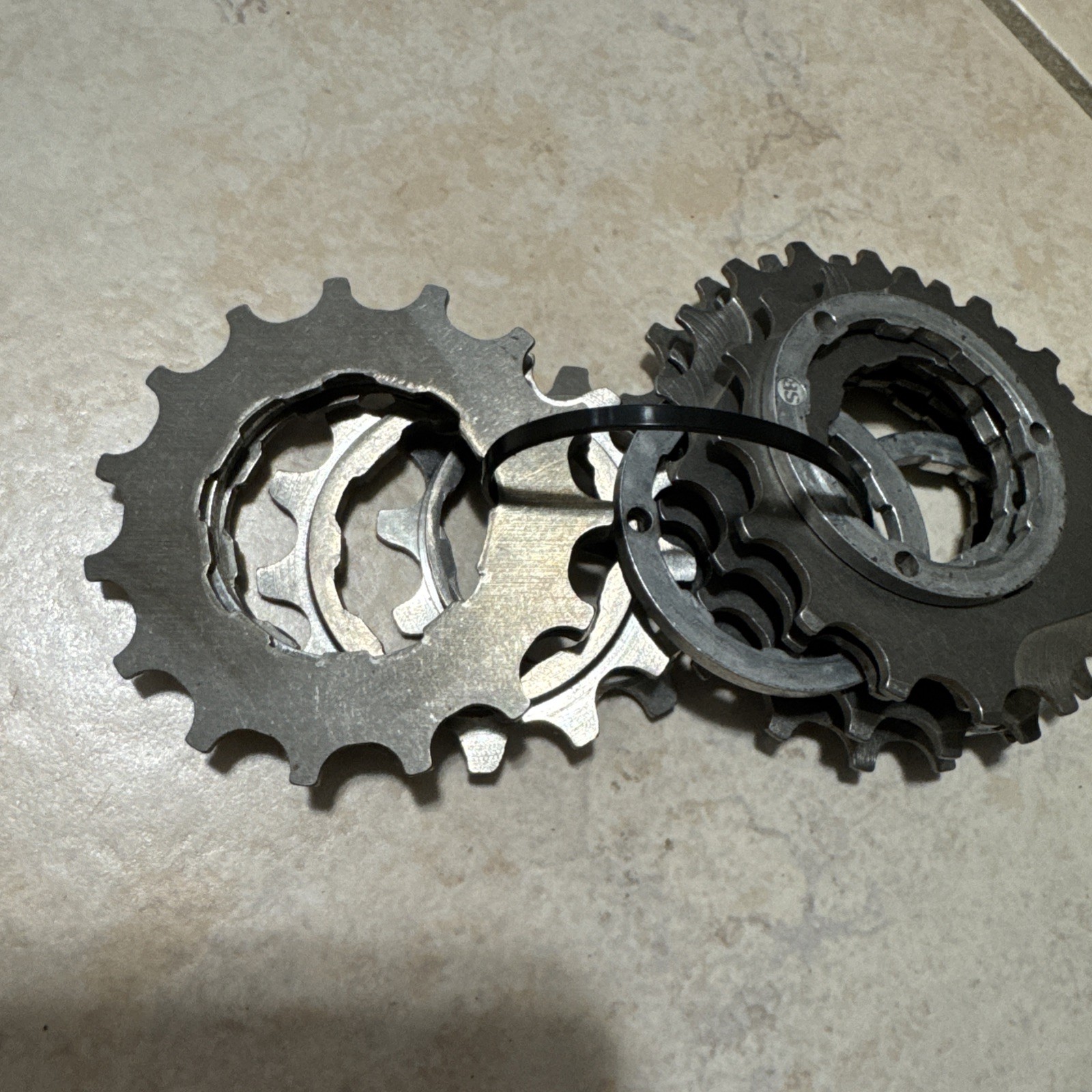 Vintage 8 speed Action-Tec Shimano Compatible Titanium Cassette 12-19 T