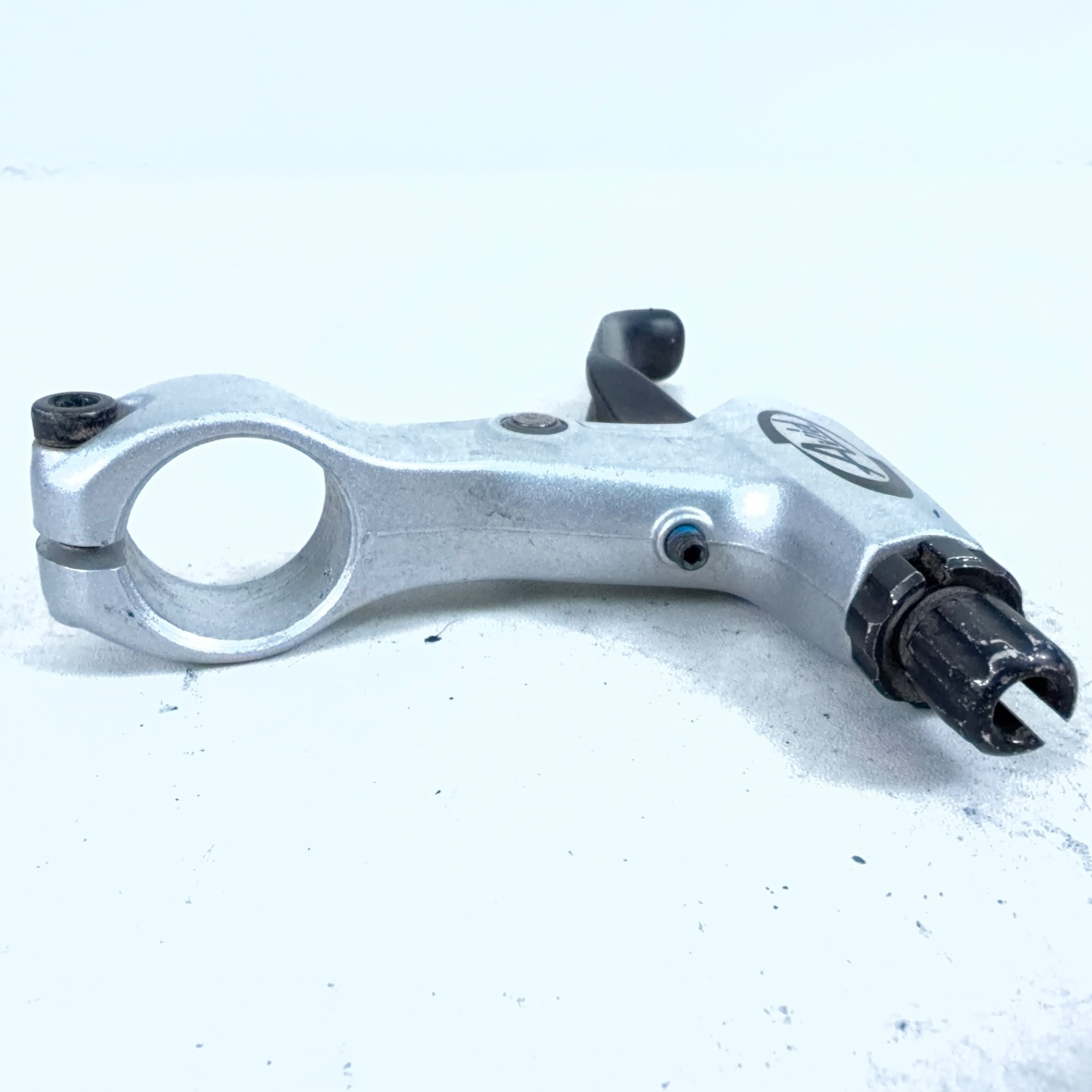 Avid Two-Tone Single Short Pull Brake Lever Left or Right Silver/Black Ø22.2