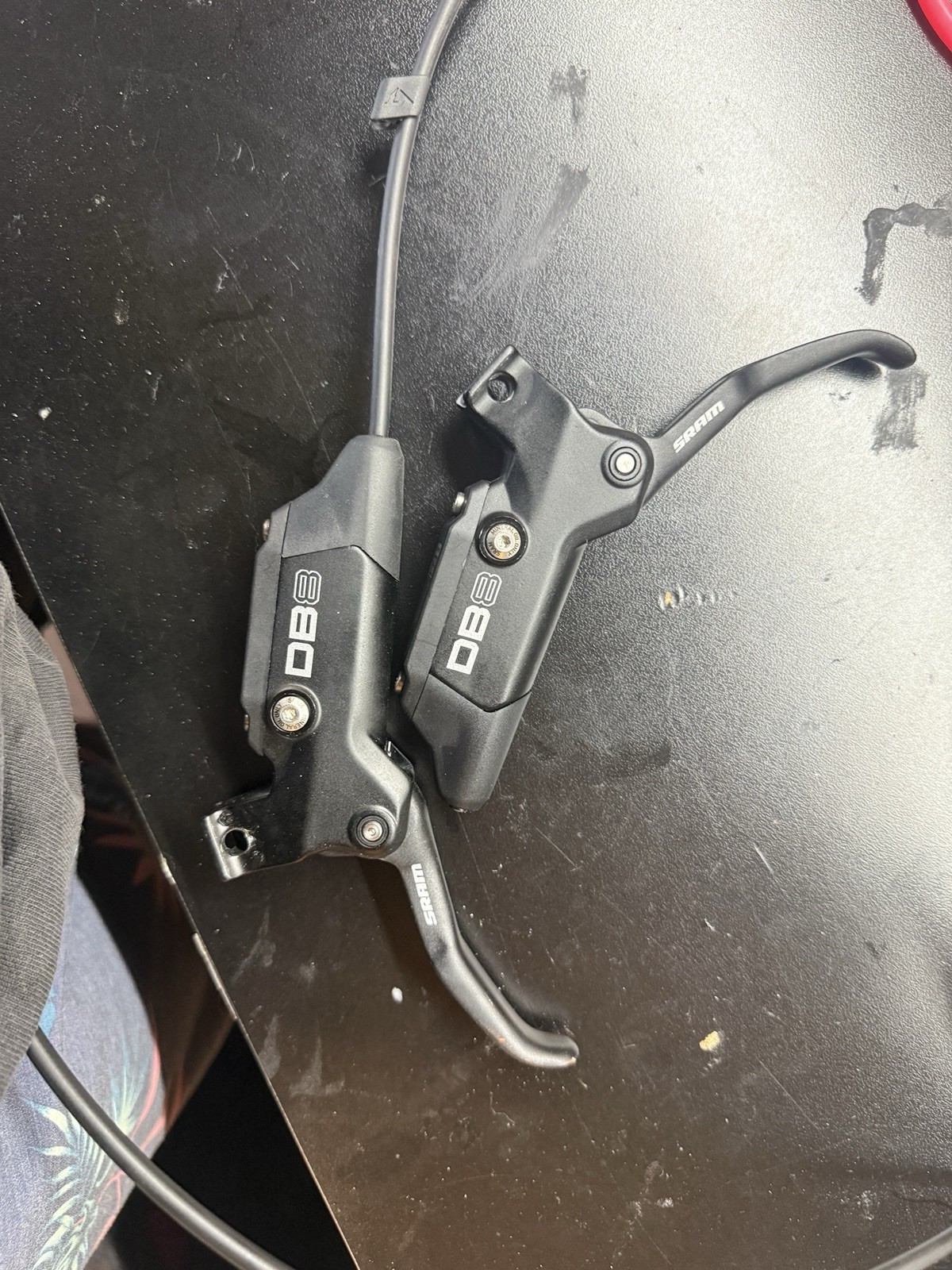 SRAM DB8 4-piston brake system front+rear 1800mm/1800mm