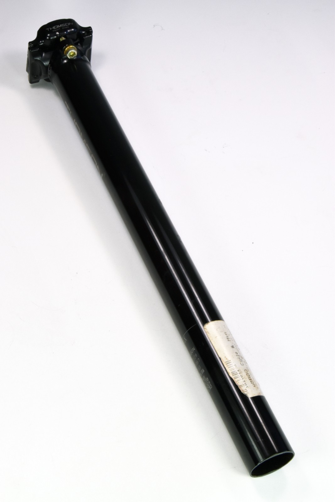 Thomson Elite seatpost 30.9 x 367mm New black zero setback NOS MTB