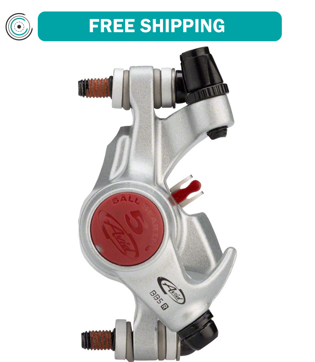 Avid BB5 Road Cable Disc Brake Platinum, CPS, Rotor/Bracket Sold Separately