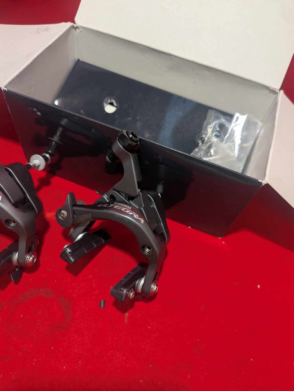 Shimano Ultegra BR-6800 Caliper Brakes Set Gray F/R Road Bike Side Pull Japan
