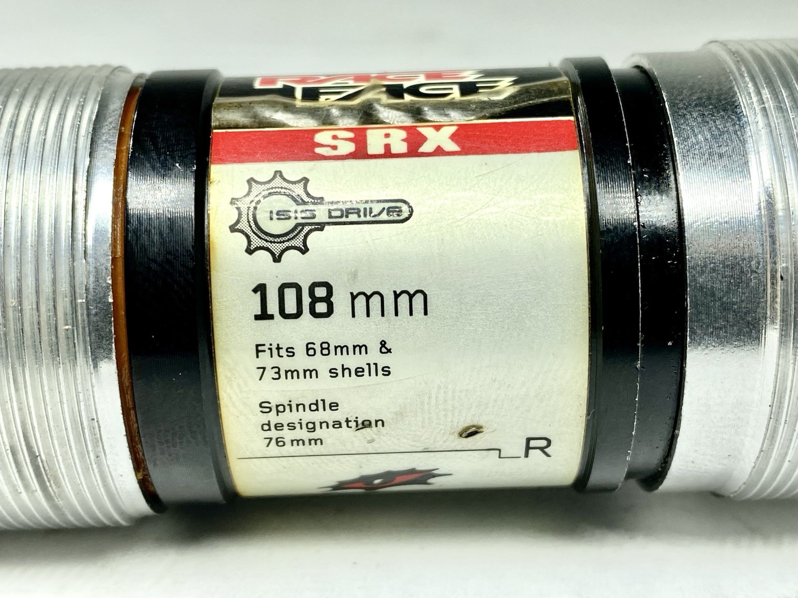 Race Face SRX ISIS Bottom Bracket 108mm 68/73mm English Threaded MTB BB
