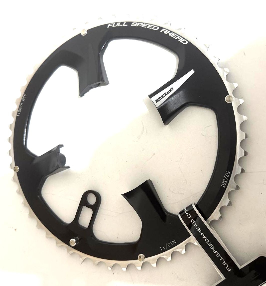 FSA K-Force ABS Bike Outer Chainring 110 BCD 5 -Bolt 52T 10-11 Speed – WA426