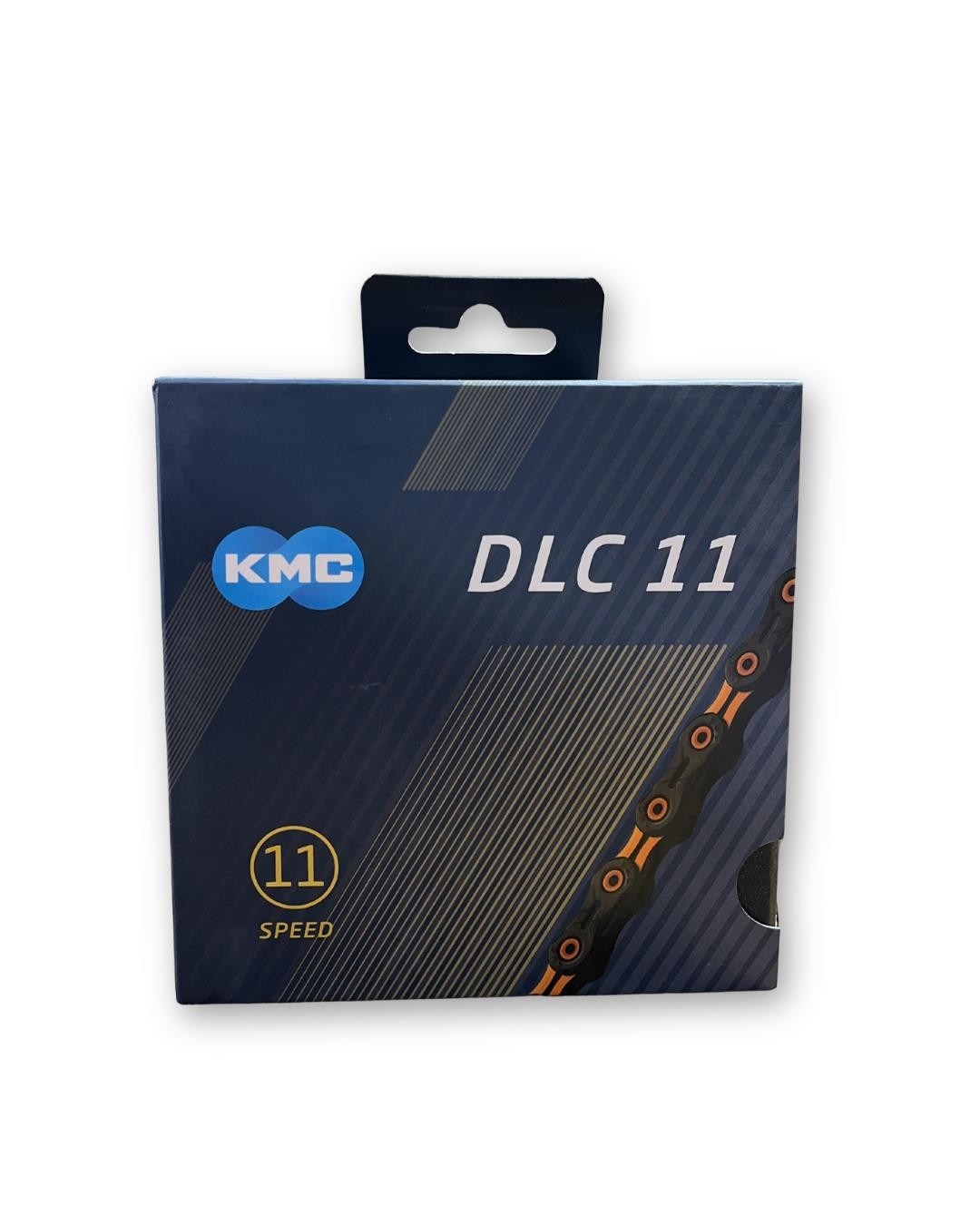 KMC DLC 11 Chain Orange Black 118 Links 11 Speed MissingLink Shimano SRAM