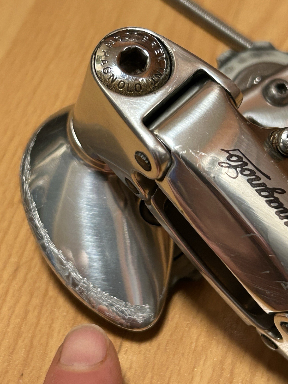 Vintage Campagnolo Record A010 C-Record 2nd Gen Rear Derailleur Syncro 8 Spd