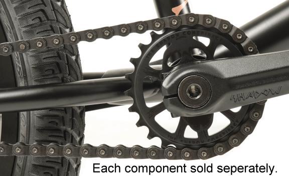 SHADOW INTERLOCK HALF LINK BMX CHAIN 1/8″ SE KINK CULT HARO GT SUBROSA BLACK NEW