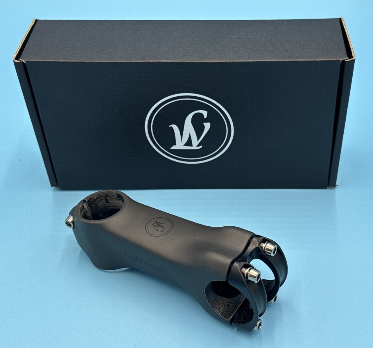 Lightweight GERMANY Bügelhalter SCHWARZ ED 100mm Carbon Fiber 1-1/8″ Stem