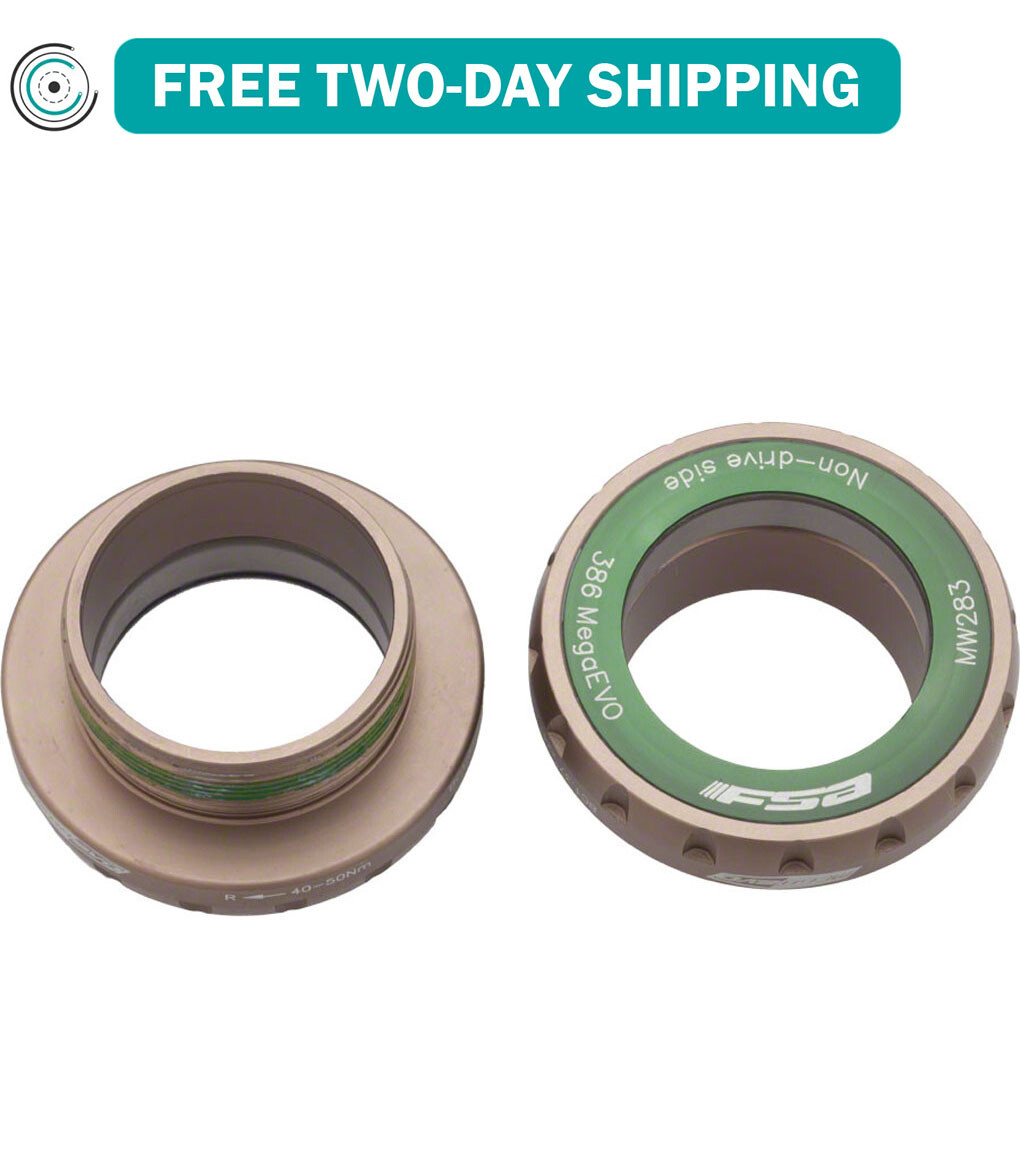 FSA Steel MegaEVO Bearings BSA (English) Bottom Bracket for BB386 EVO Crankset