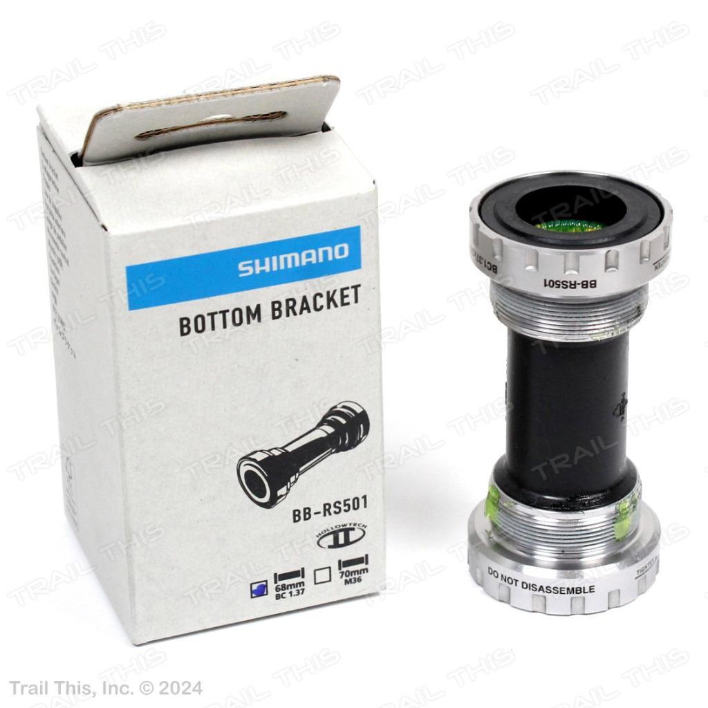 Shimano BB-RS501 68mm English Bottom Bracket Hollowtech II – Silver