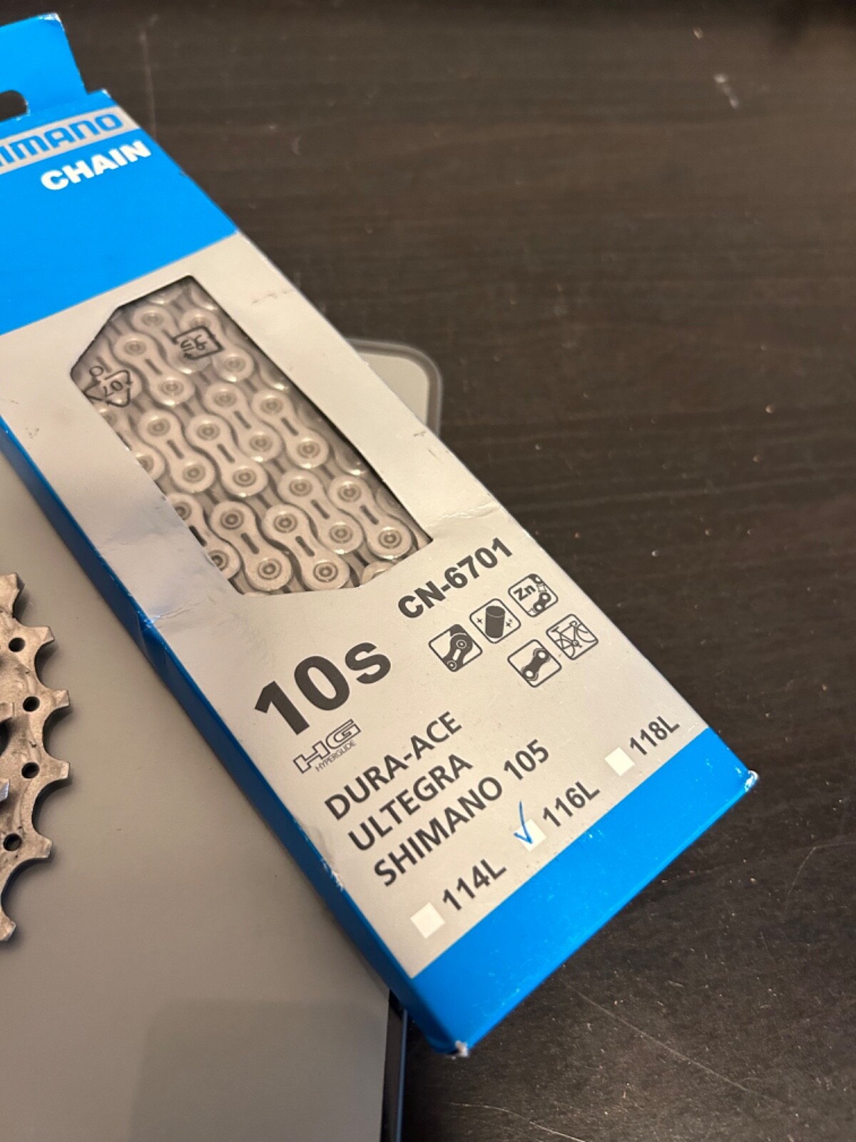 Shimano Ultegra CS-6700 10s 11-28T Road Bike Cassette+ NEW SH Chain CN-6701