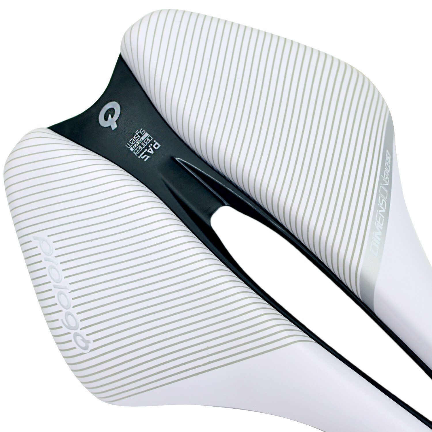 Prologo Dimension Space T4.0 Rail Bicycle Road Triathlon Saddle , White