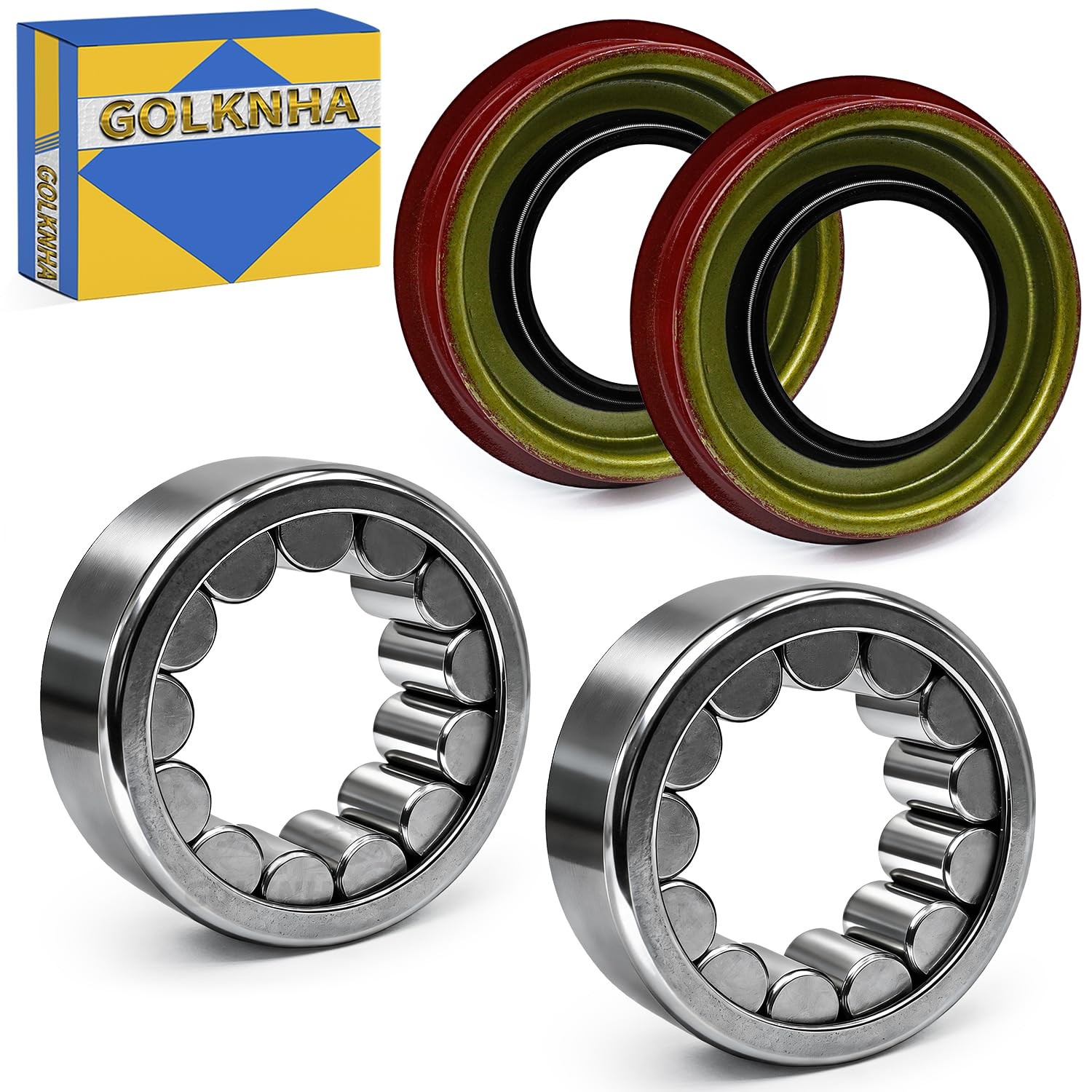 2pcs Rear Left and Right Axle Wheel Bearing and Seal Kit for Blazer Silverado