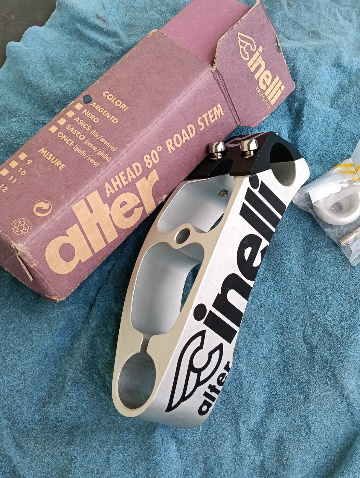 NOS Cinelli Alter Stem DE ROSA handlebar attachment Colnago Bianchi Pinarello