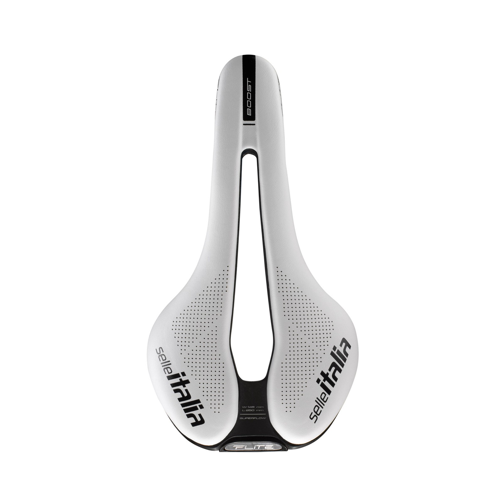 Selle Italia Flite Boost SF CRB, S3, Carbon, FibraTek, White LTD