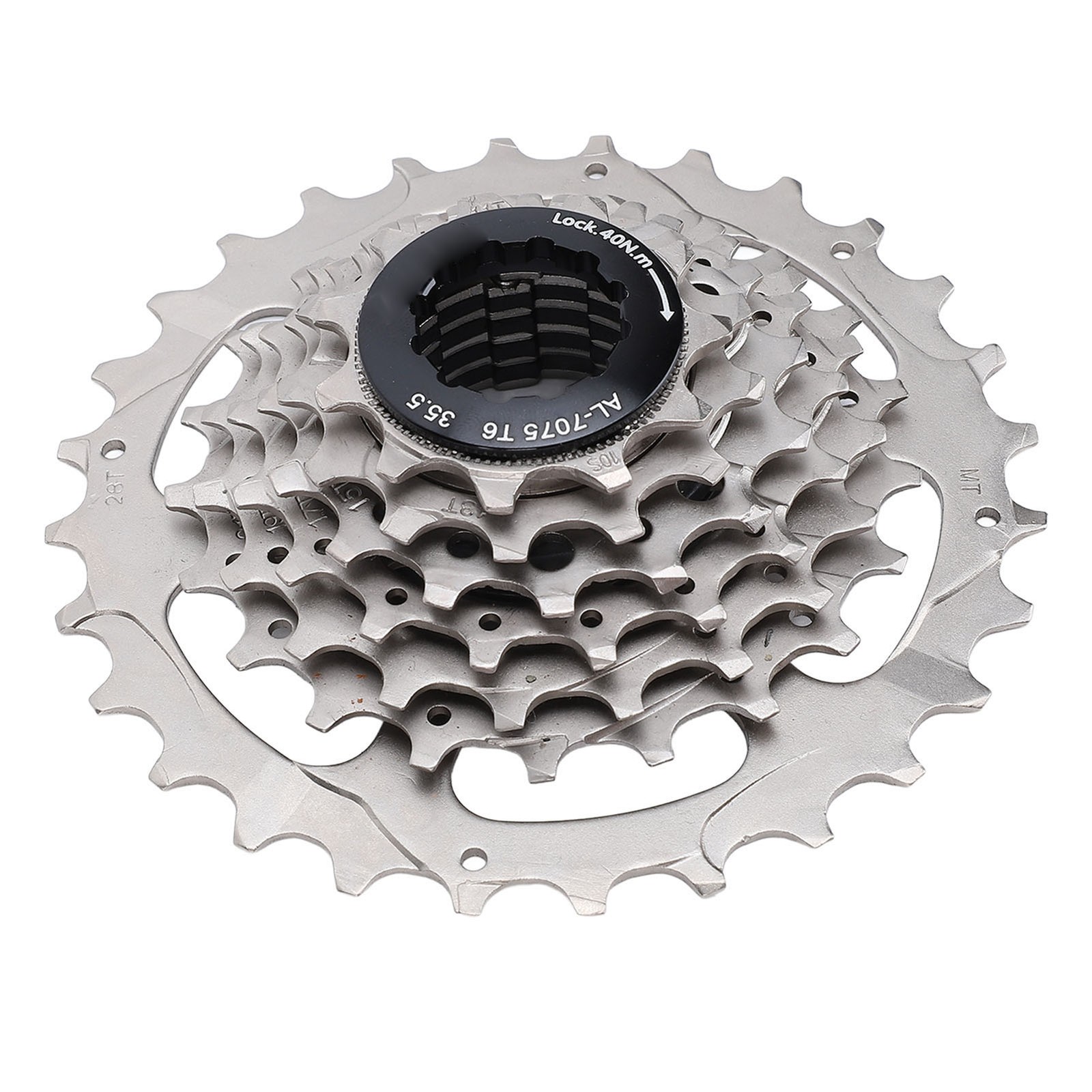 Bike Cassette 7 Speed Stainless Steel Aluminum Alloy Low Noise Bicycle Cass DVGD