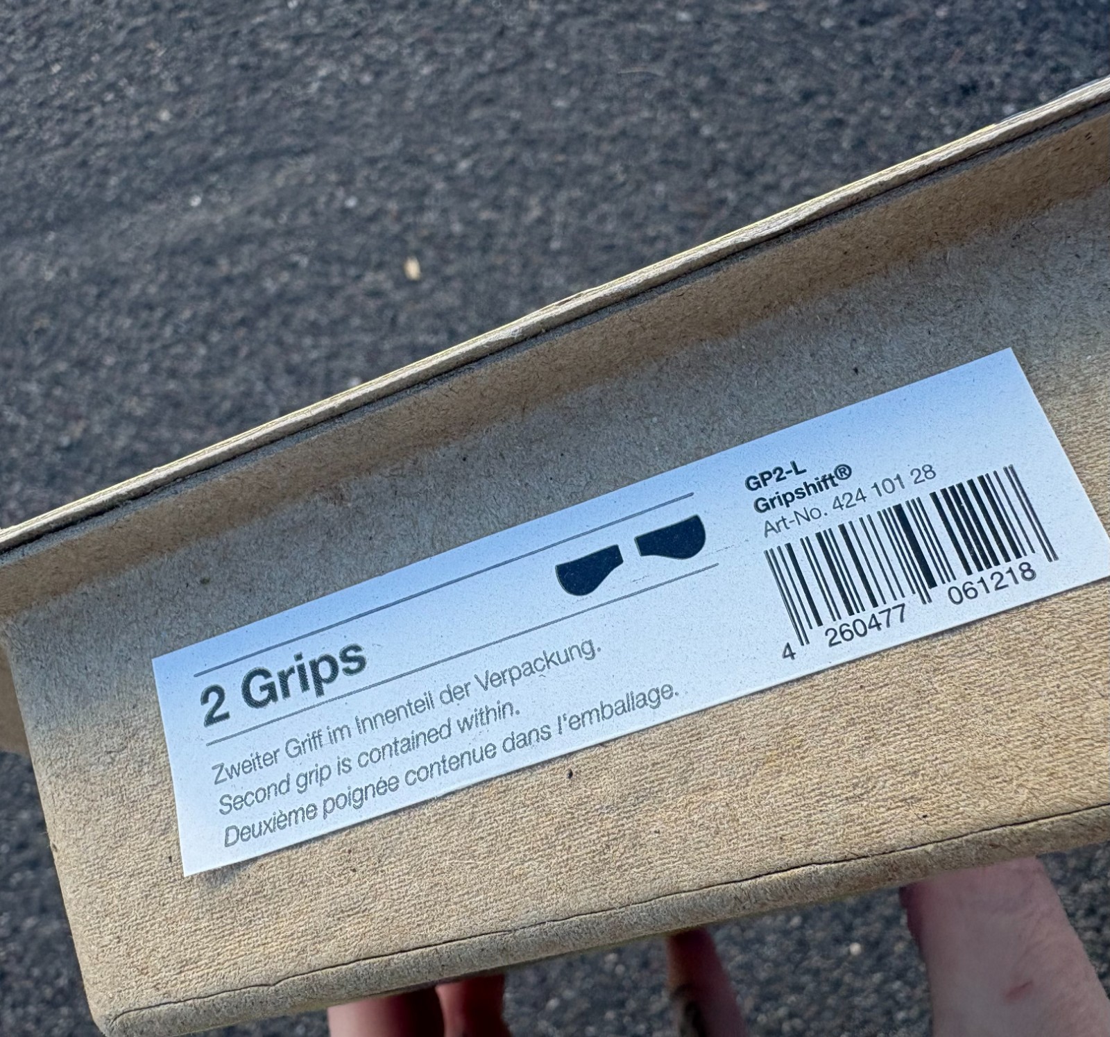 Ergon GP2-L Size Large Grips W/Bar Ends – Gripshift compatible