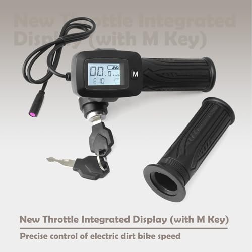 Upgrade 48V Throttle with M Key button Replacement for tutti Soleil 01 for