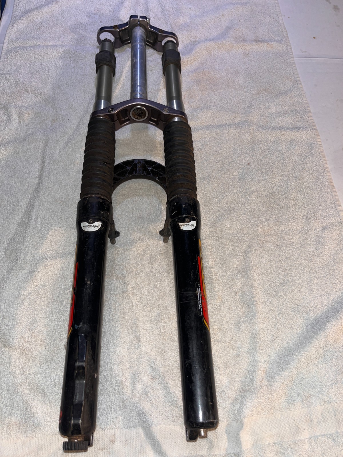 Vintage Manitou X-Vert R fork, rim or disc, 1 1/8″ steerer