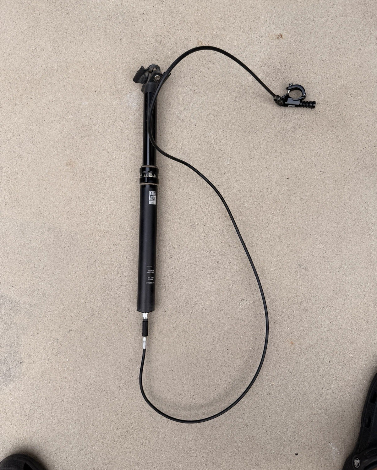 RockShox Reverb Adjustable Dropper Seatpost 31.6mm 420mm Black MTB