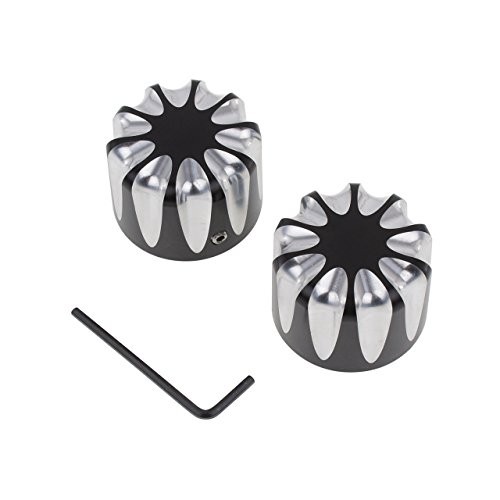 Front Axle Nut Cover Bolt Compatible with Harley Sportster Touring Street Glide