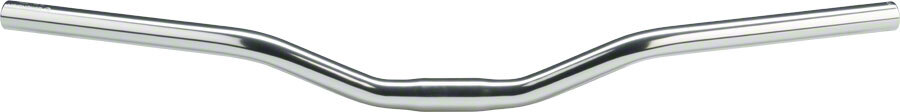 Dimension HighRise Bar 40mm Rise w/ 15d Sweep 25.4 mm Width 660 Silver Aluminum