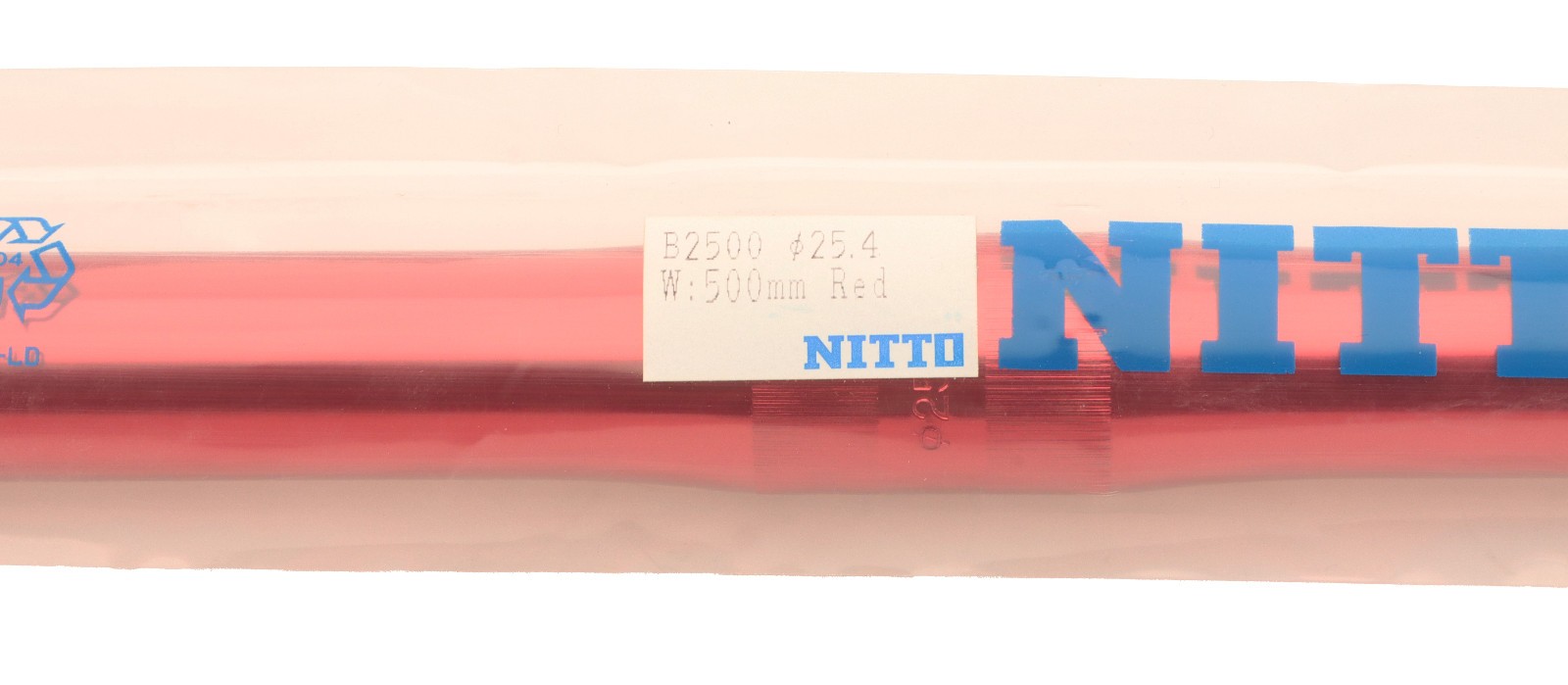 Nitto B2500AA Straight Handlebar Red 25.4mm Clamp x 50cm Width NOS NEW