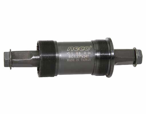 ABSOLUTE 122.5MM NECO LONG B.B CARTRIDGE SQUARE SET (68MM SHELL) IN BLACK