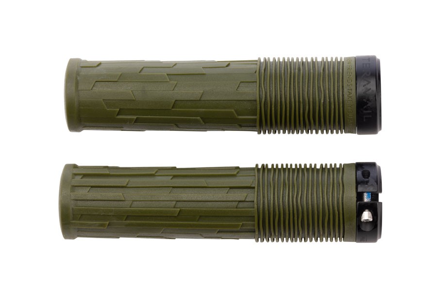 Lytho Lock-On Grips – Teravail Lytho Grips – Lock-On, Olive Green, 35mm – Grip