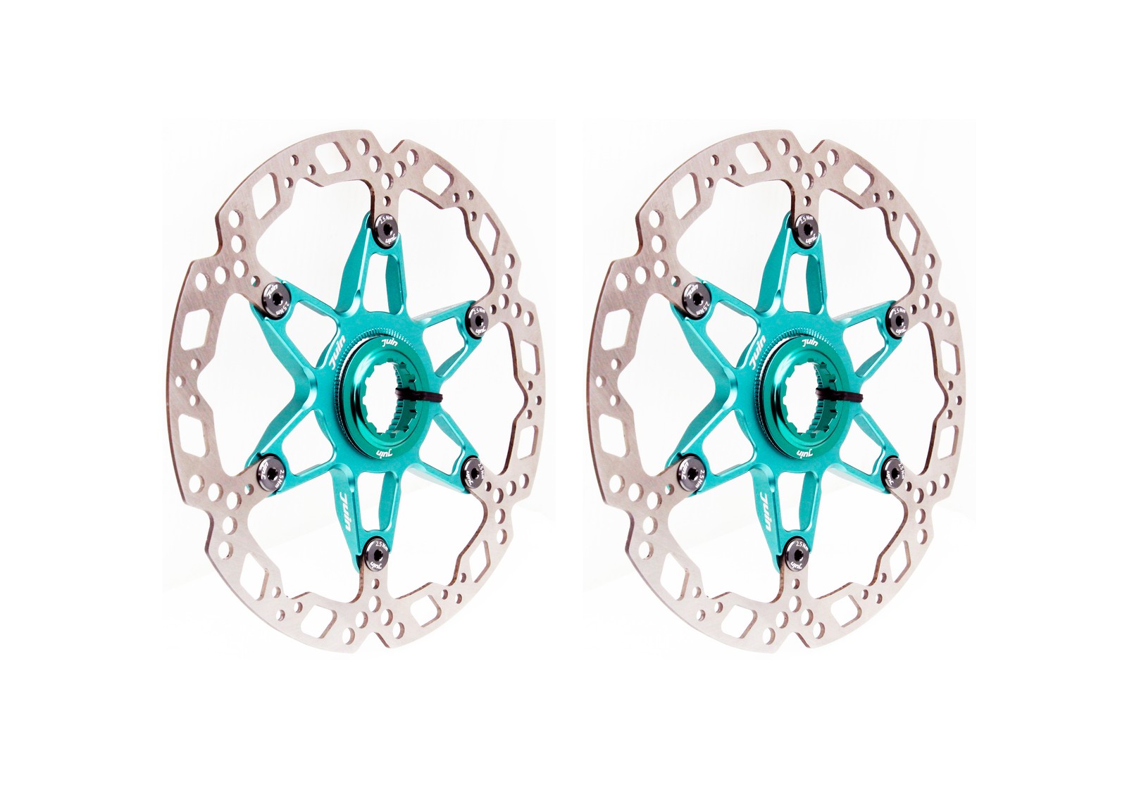 Juin Tech RT01 Center-Lock Floating Disc Brake Rotor 140mm 160mm Road MTB Gravel