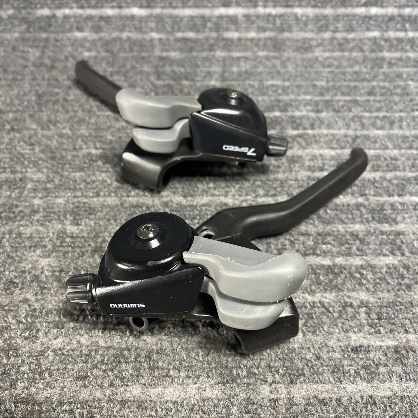 Vintage Shimano Deore ST-M050 STI 3×7 Canti Brake Shifter Levers Right/Left Set