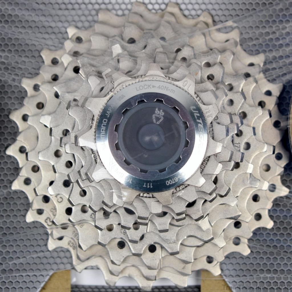 Shimano Ultegra CS-6700 11-25T 10-Speed Road Bicycle Cassette 11-25 – Silver