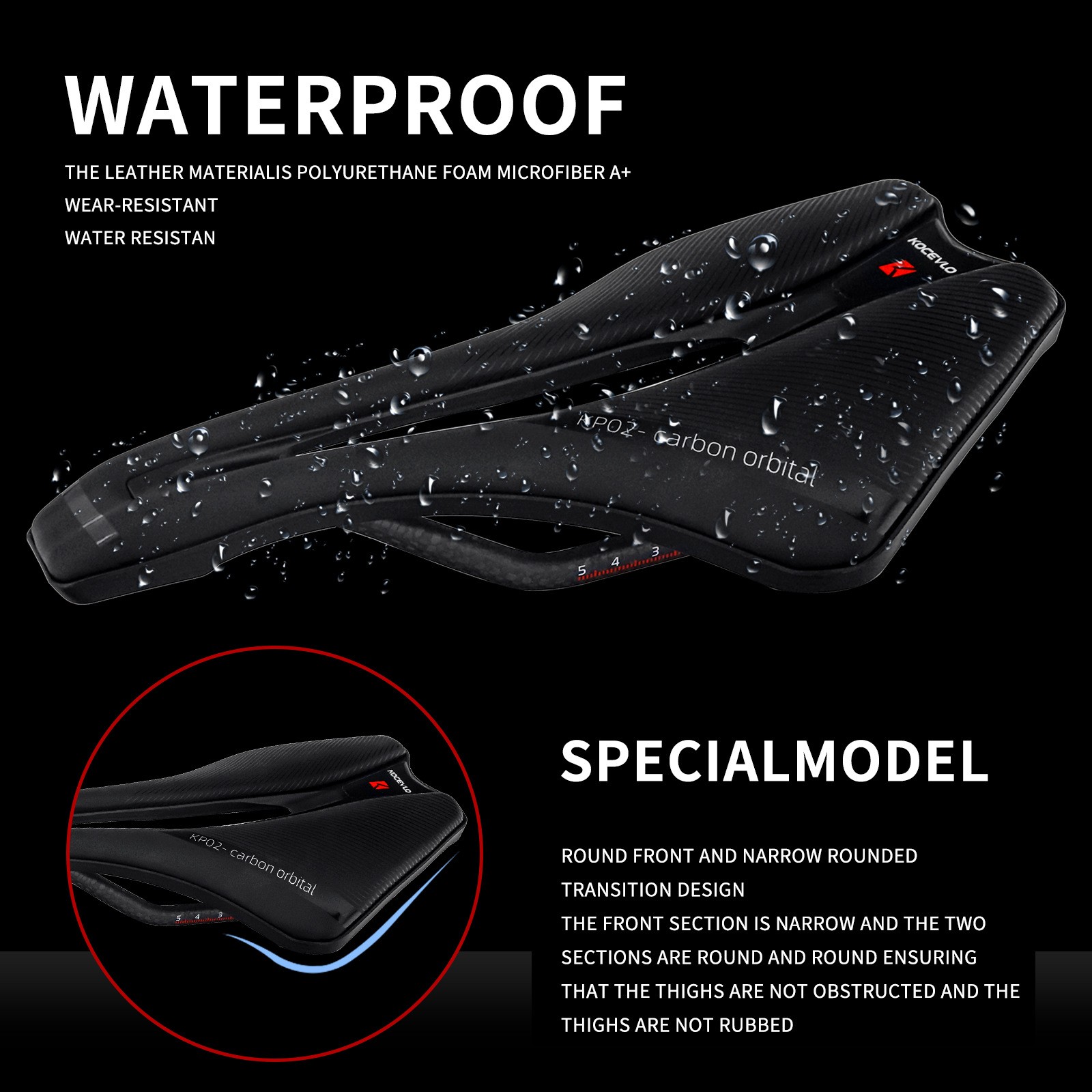 cycling ultralight MTB saddle road gravel bike bicycle carbon fiber rail saddle